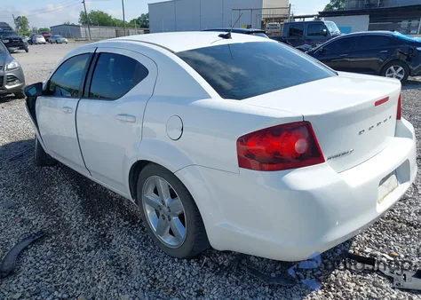 2012 Dodge Avenger Se z USA, uszkodzony, nr VIN 1C3CDZAB1CN153441